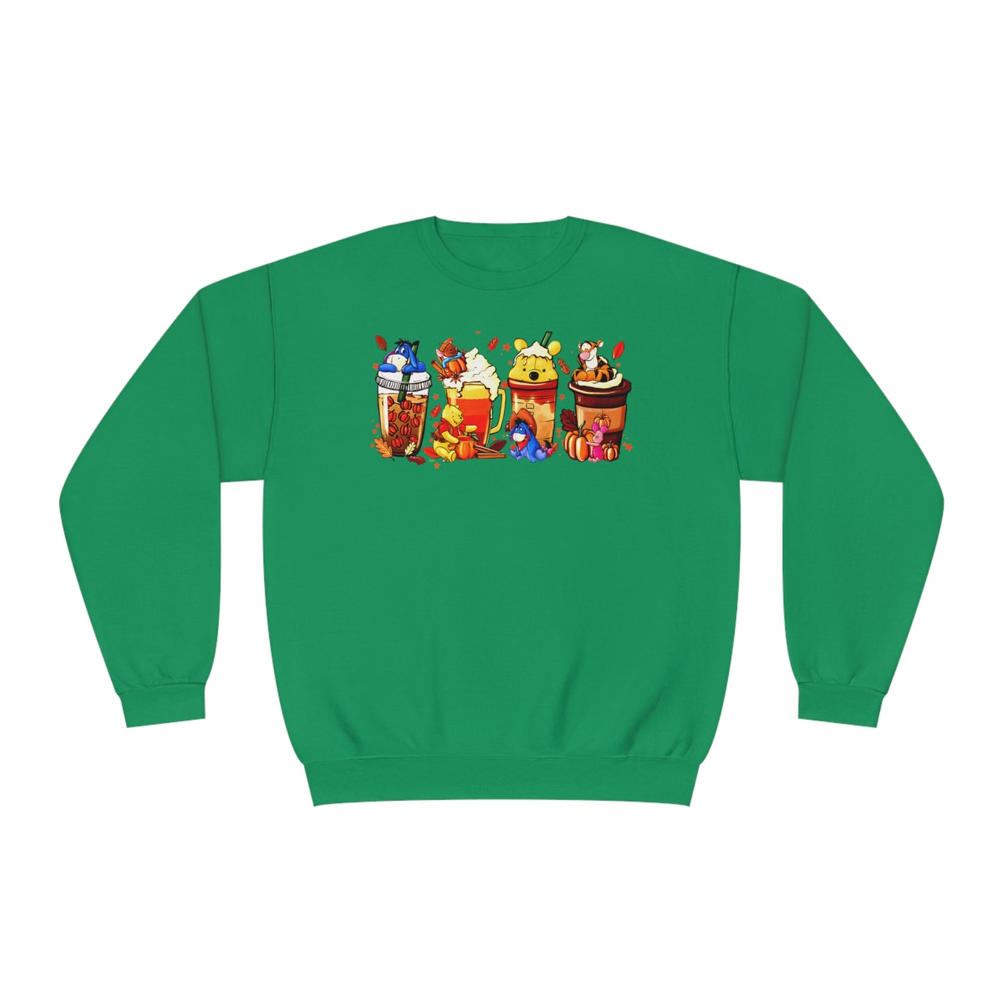 Pooh Bear Latte Unisex NuBlend® Crewneck Sweatshirt