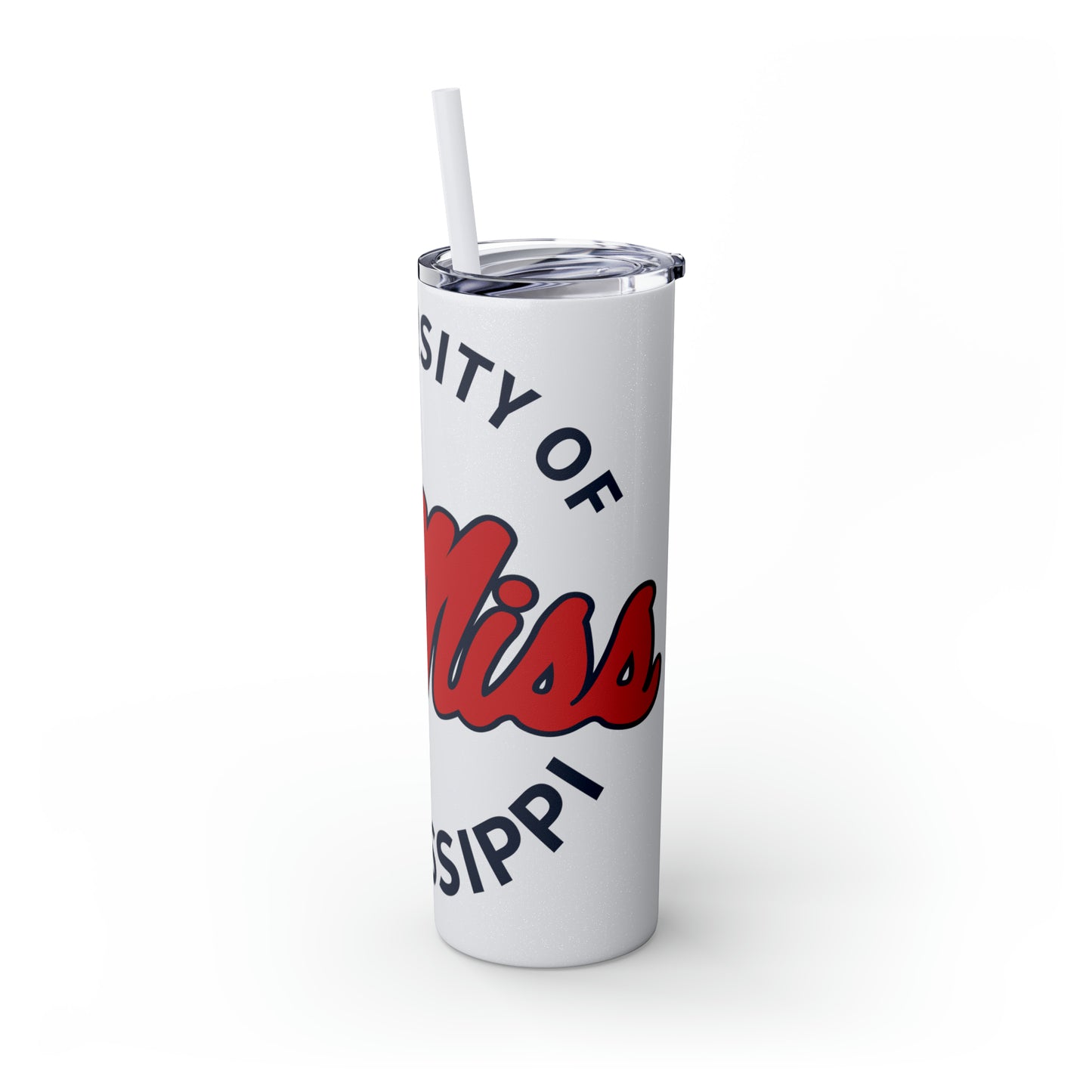 UM Skinny Tumbler with Straw, 20oz