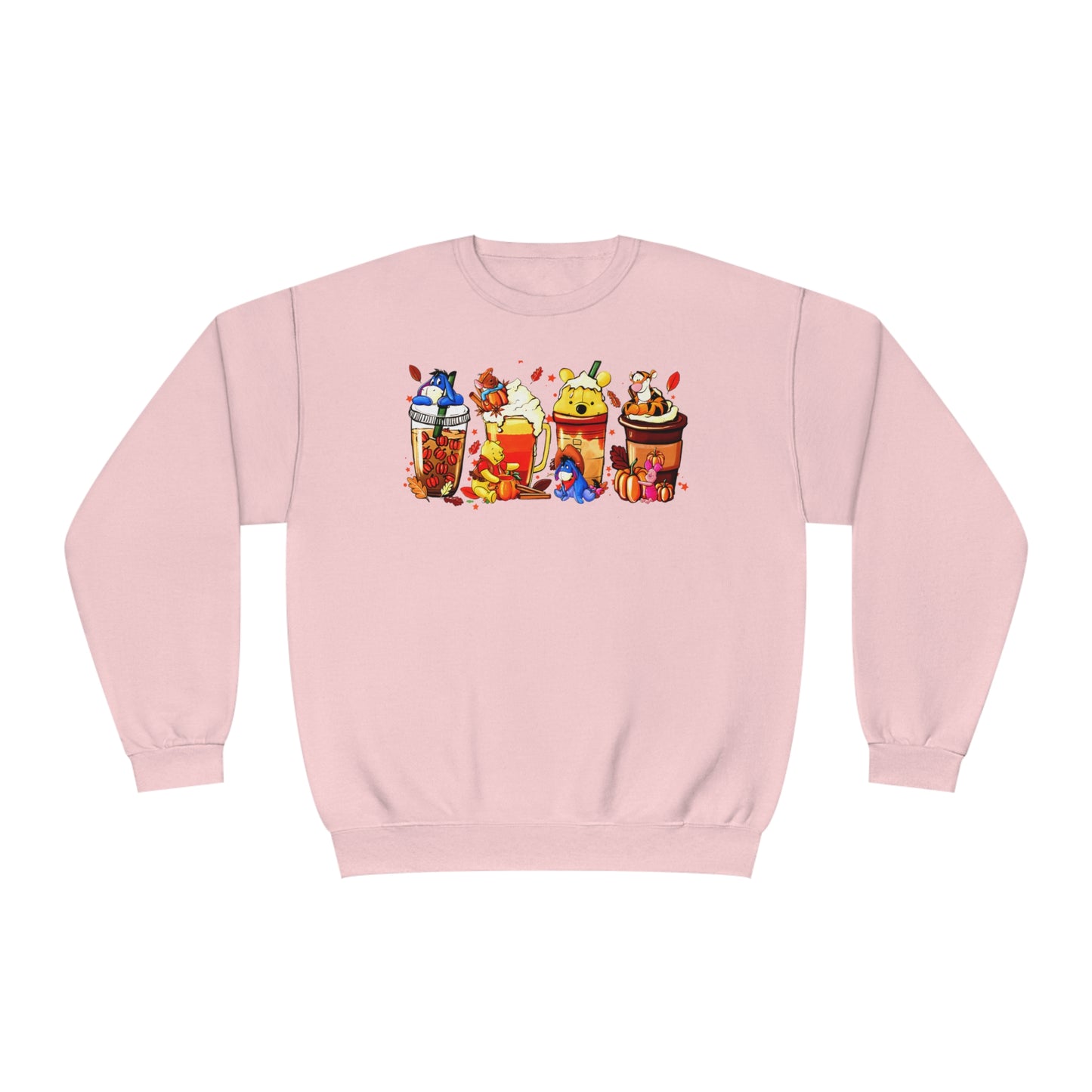 Pooh Bear Latte Unisex NuBlend® Crewneck Sweatshirt