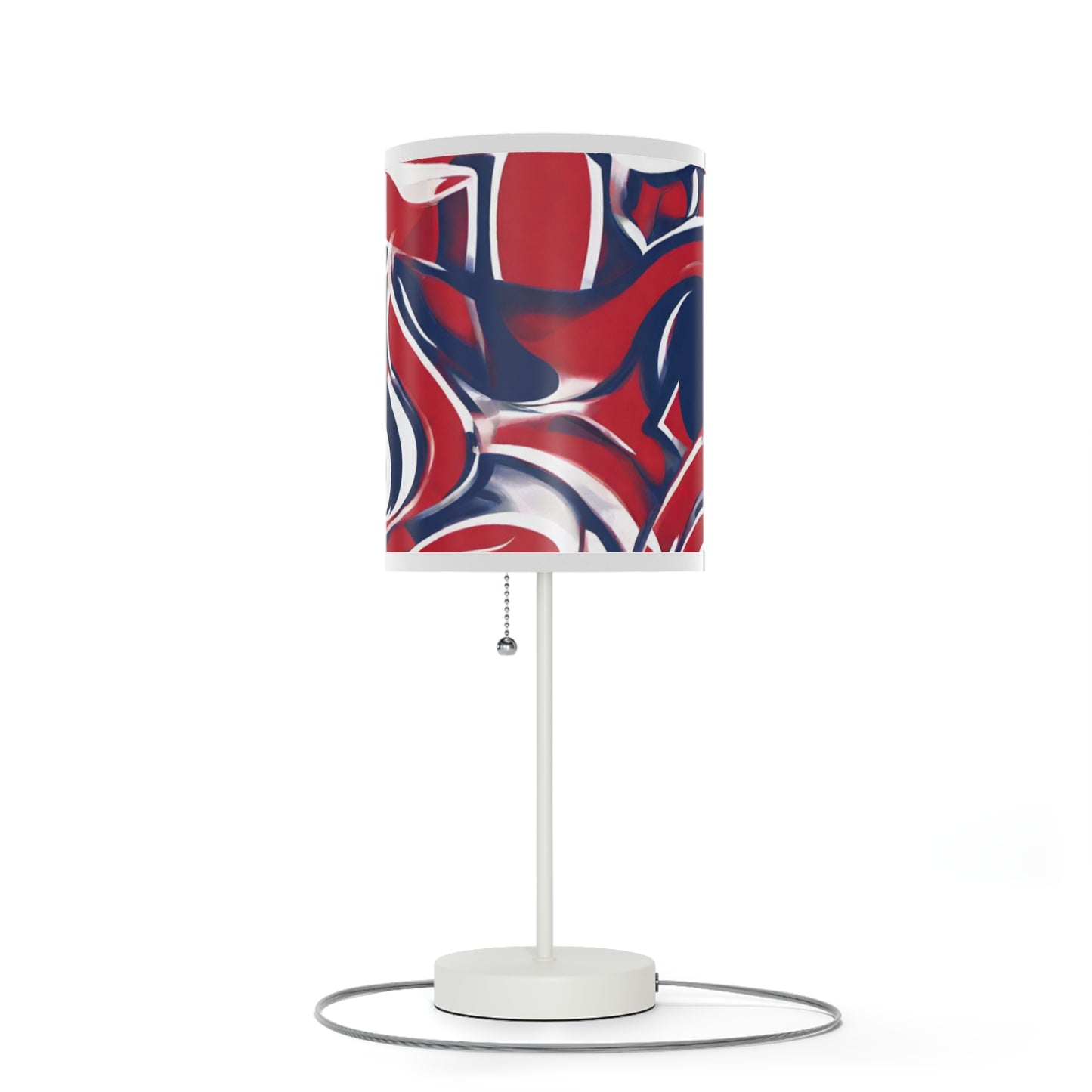 Ole Miss Colors Lamp on a Stand, US|CA plug