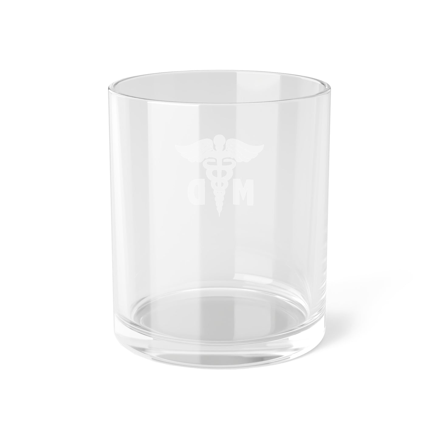 MD Caduceus Bar Glass