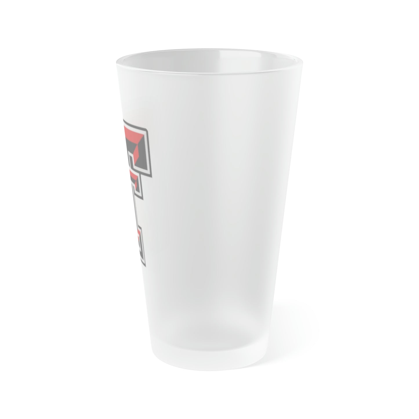 Texas Tech Frosted Pint Glass, 16oz