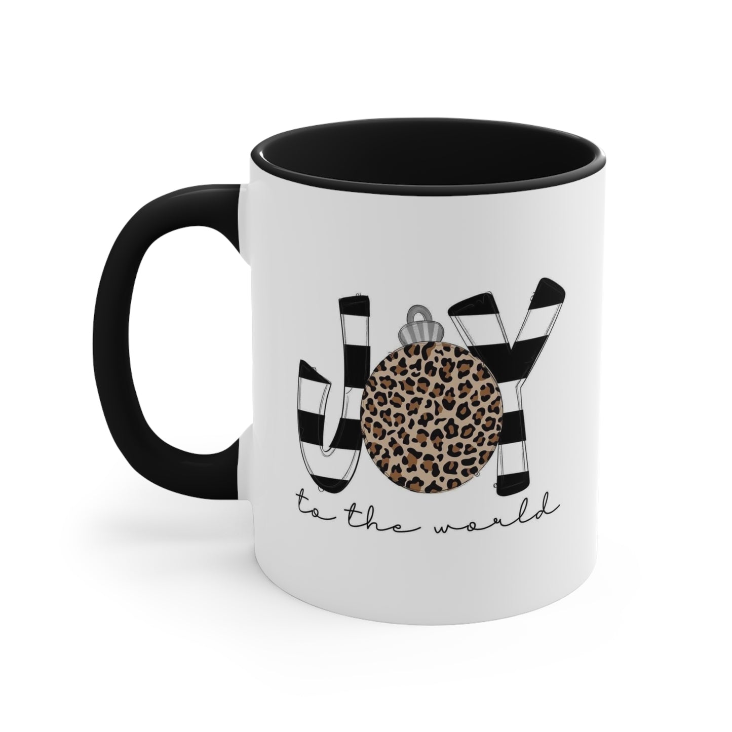 Joy to the World Accent Coffee Mug, 11oz