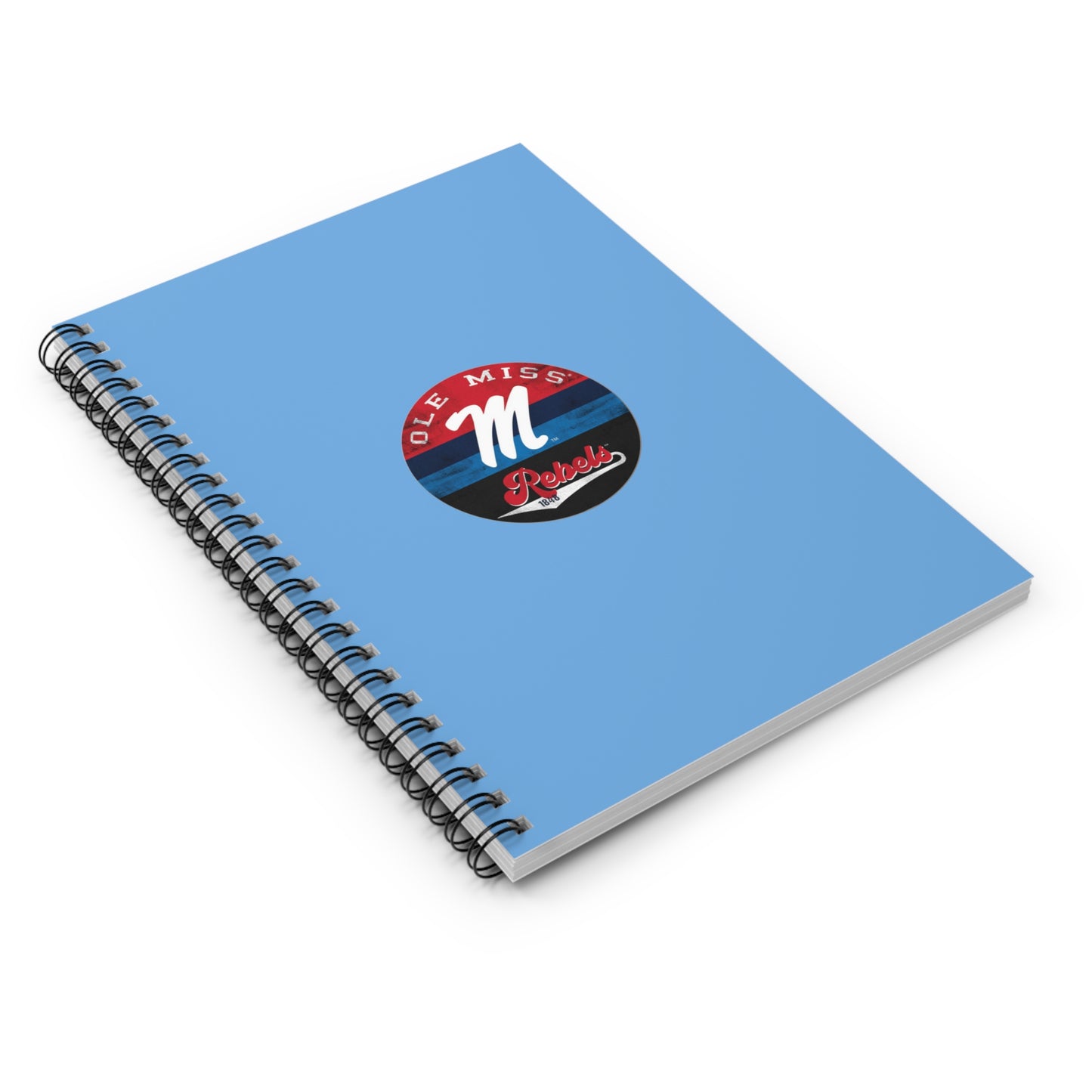 Ole Miss Spiral Notebook - Ruled Line (Blue)