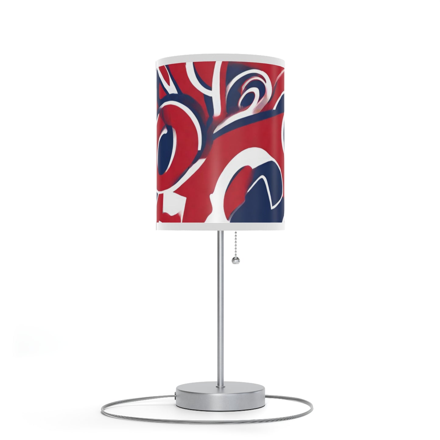 Ole Miss Colors Lamp on a Stand, US|CA plug