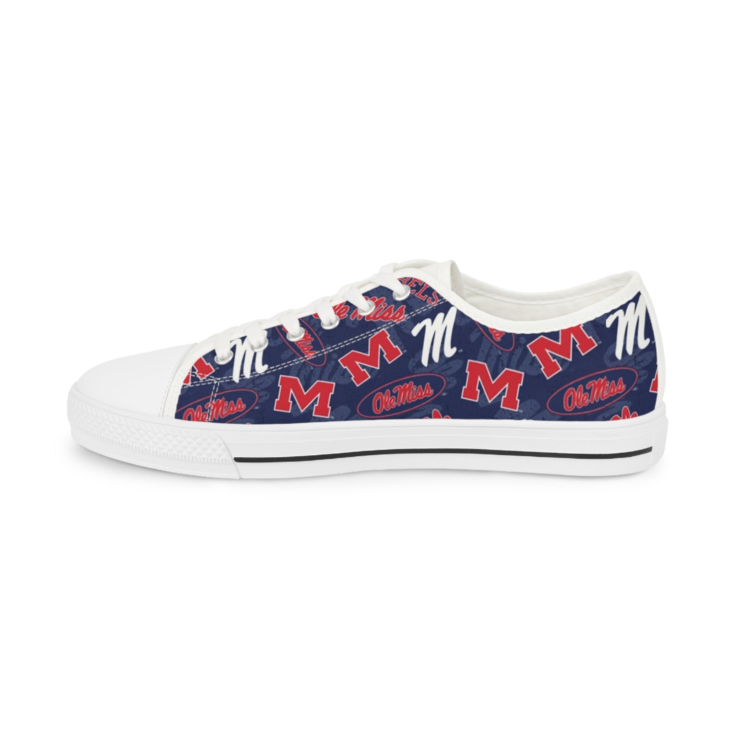 Ole Miss Men's Low Top Sneakers