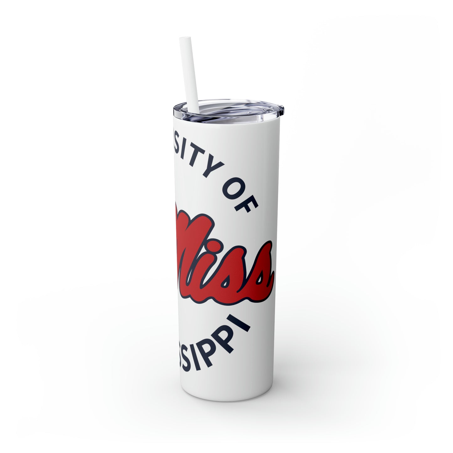 UM Skinny Tumbler with Straw, 20oz