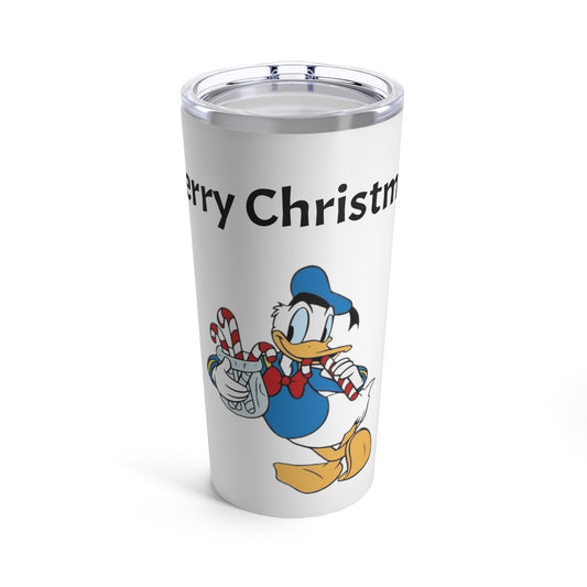Merry Christmas  Donald Duck Tumbler 20oz