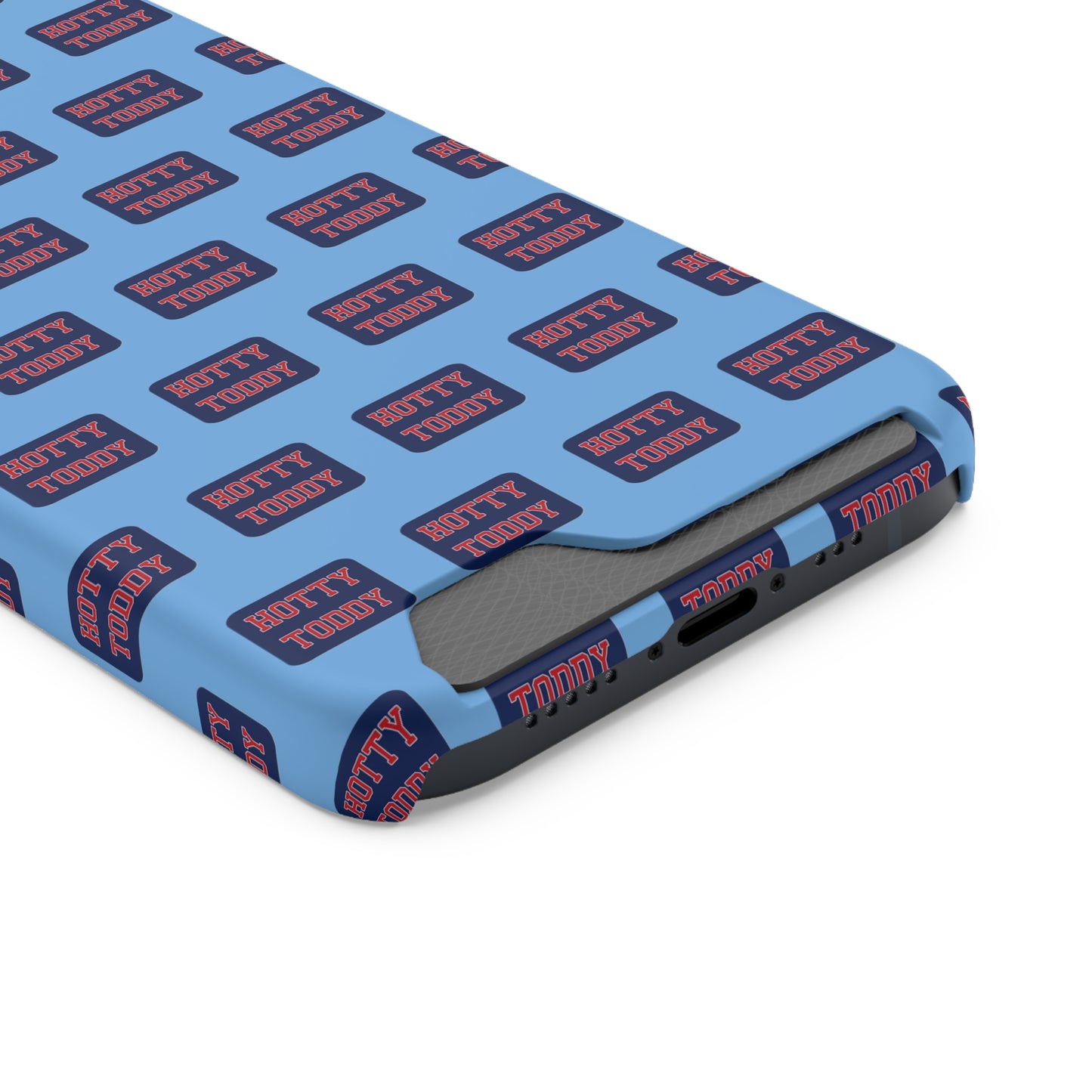 iPhone and Samsung Hotty Toddy (BLUE) Phone Case With Card Holder
