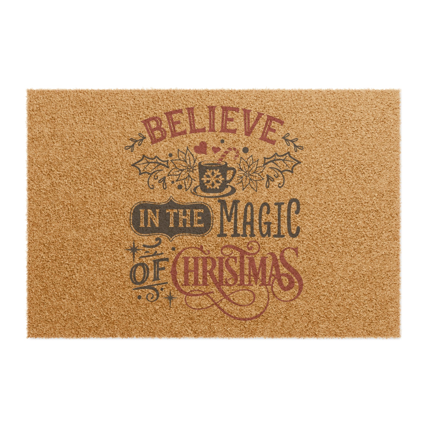 Believe In The Magic Of Christmas Doormat