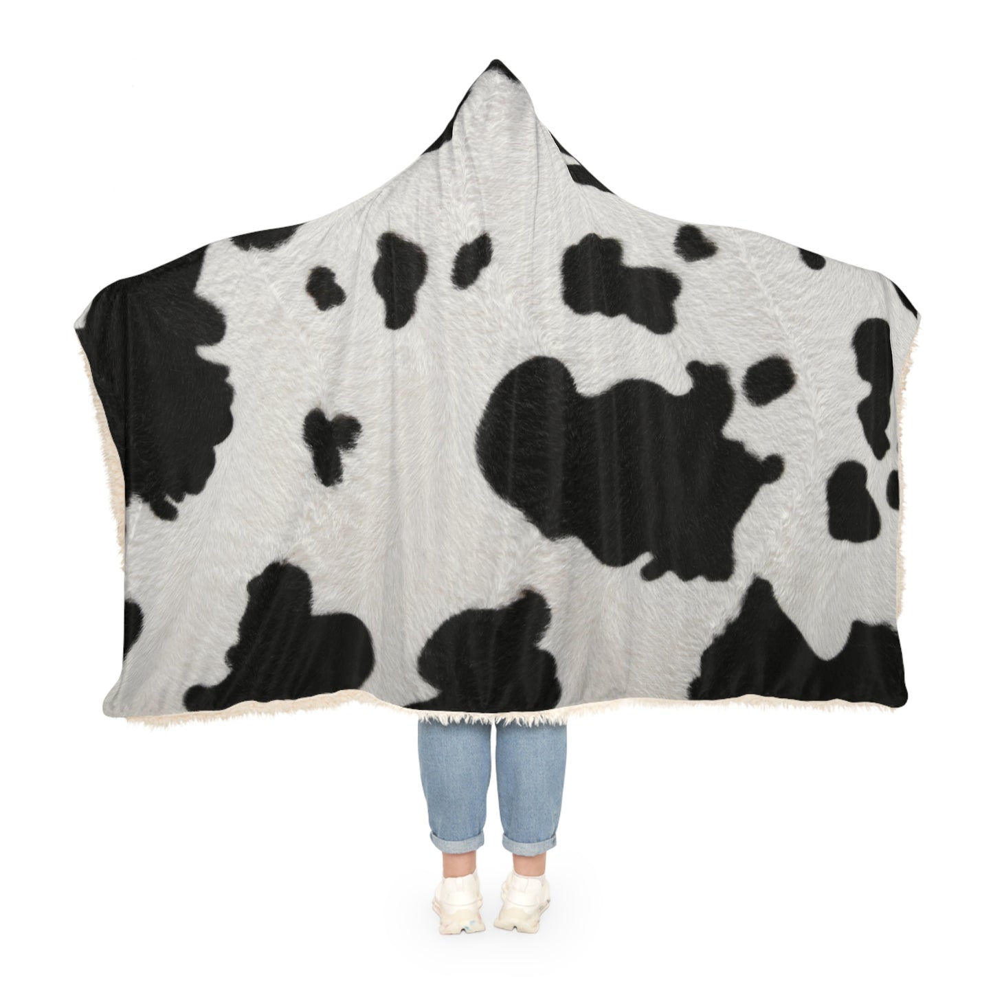 Cow Print Snuggle Blanket