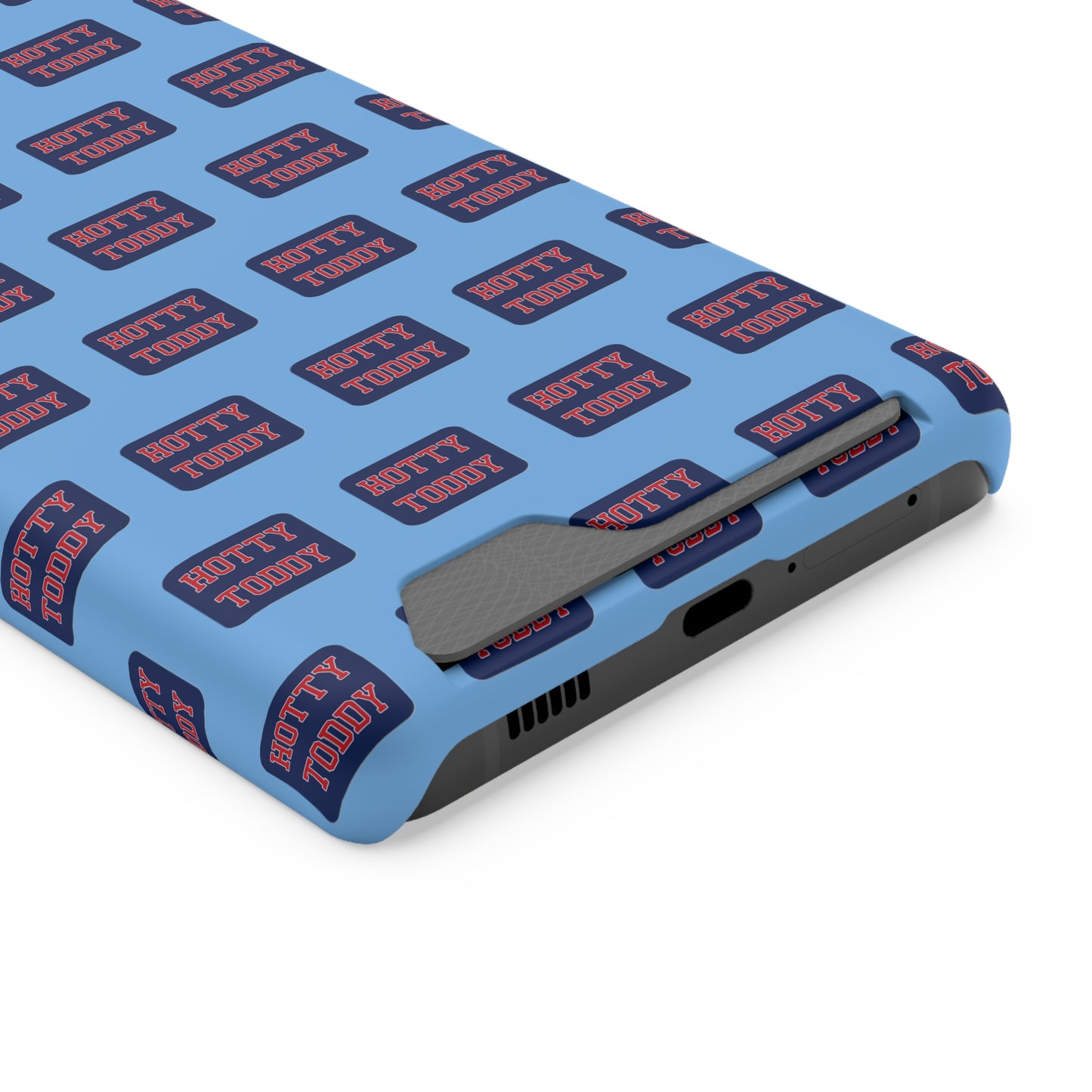 iPhone and Samsung Hotty Toddy (BLUE) Phone Case With Card Holder