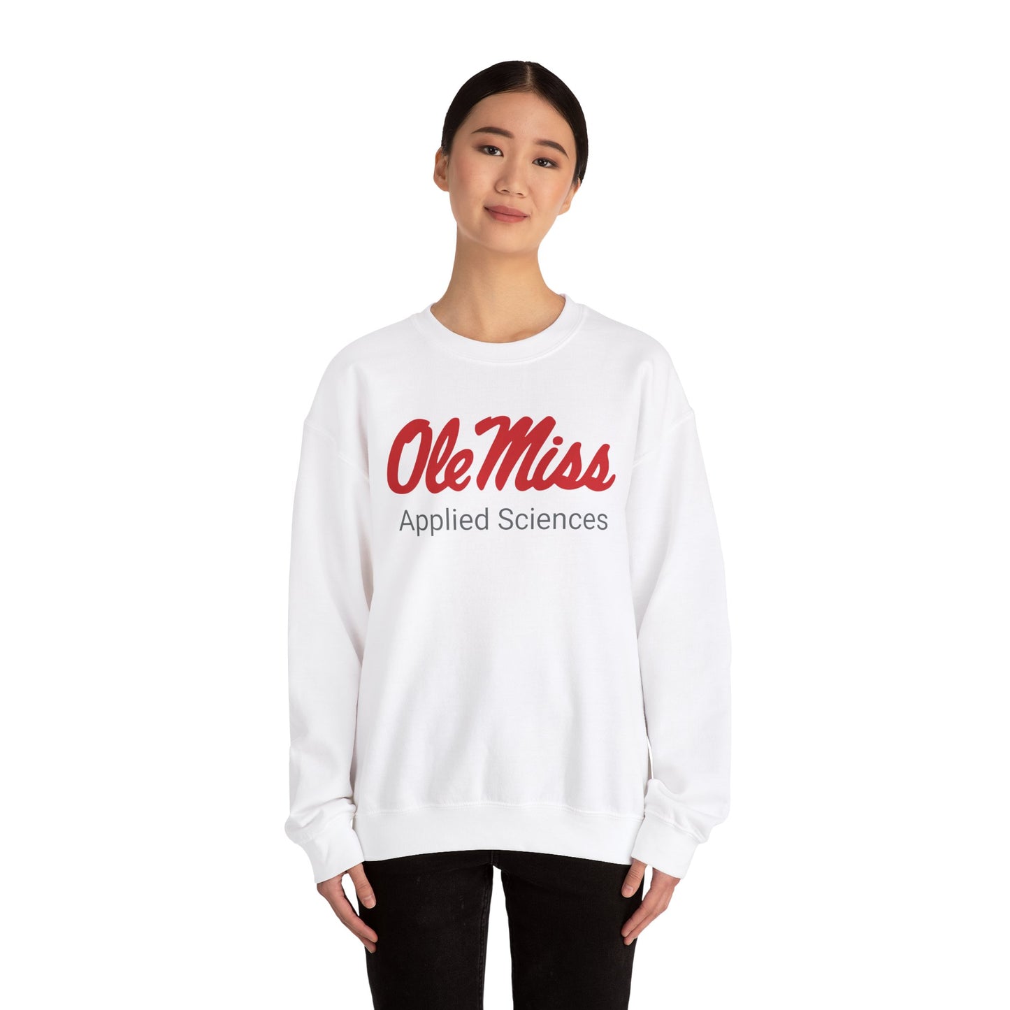 Ole Miss Applied Sciences Unisex Heavy Blend™ Crewneck Sweatshirt