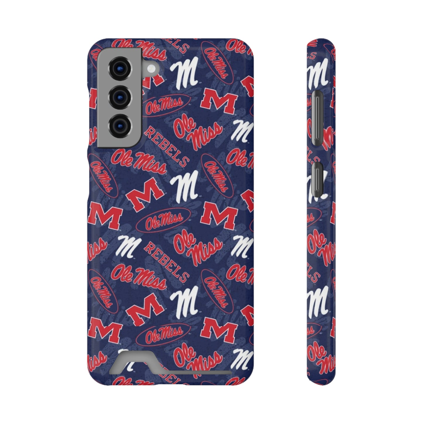 Ole Miss Phone Case With Card Holder