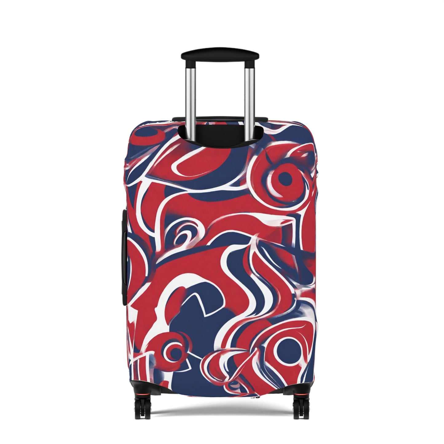 Red, White & Blue Abstract Suitcase/Luggage