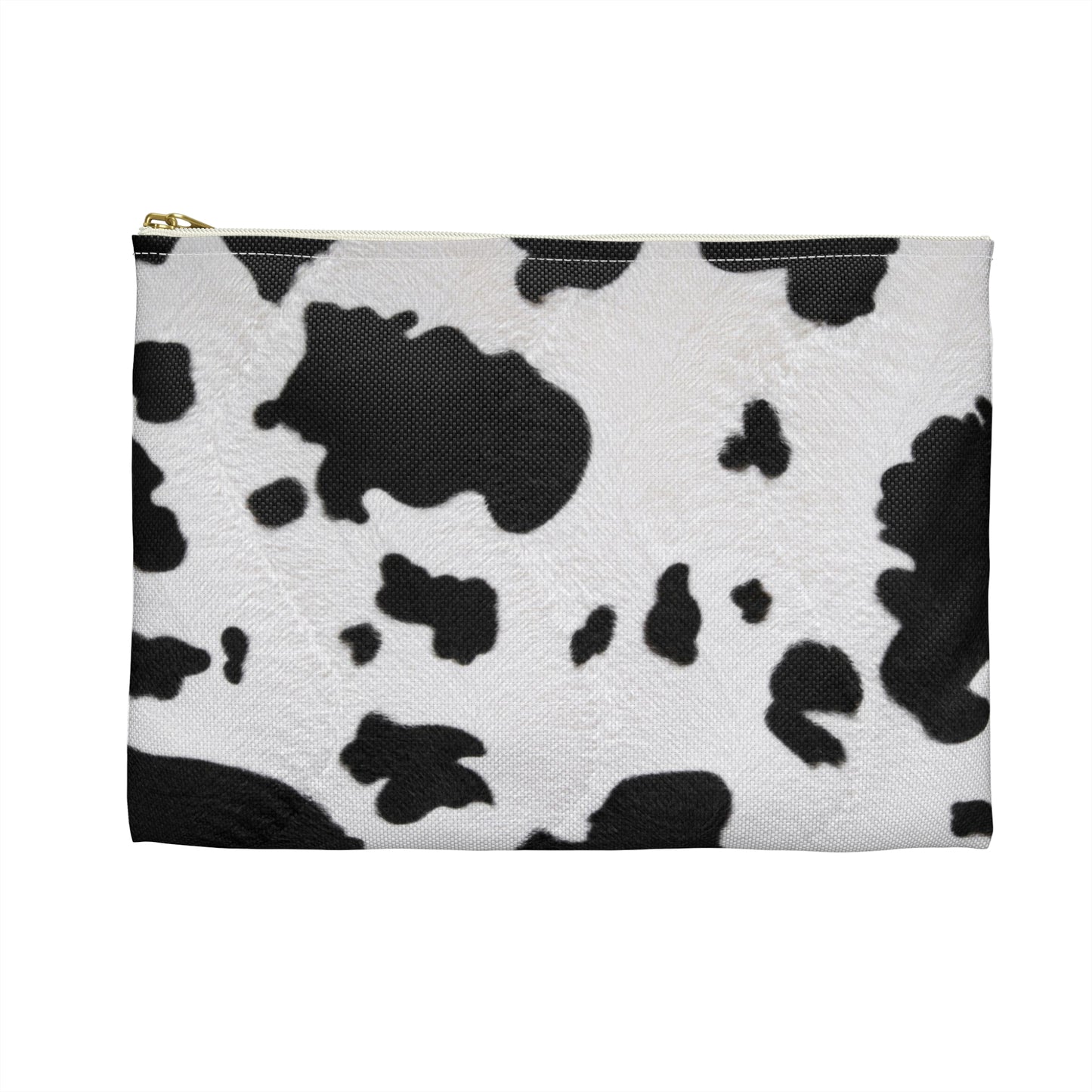 Cow Print Accessory Pouch