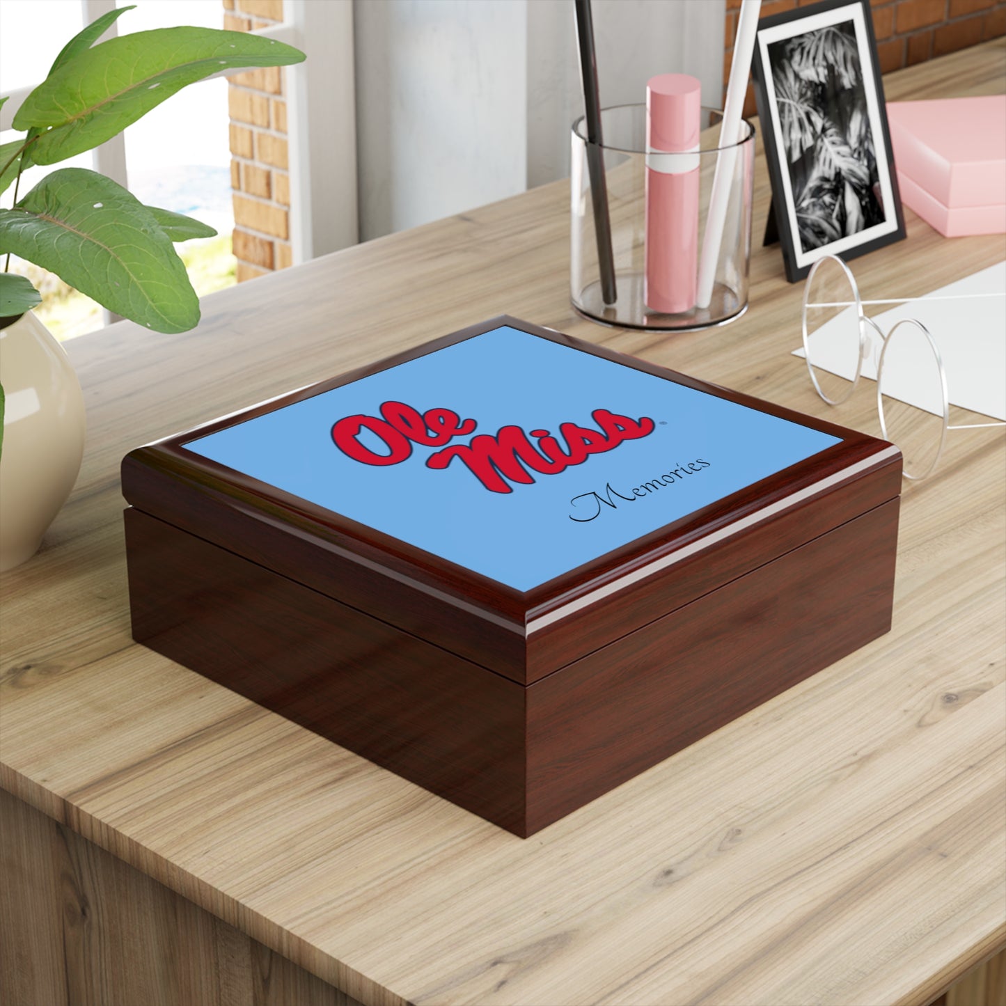 Ole Miss Memories Jewelry Box