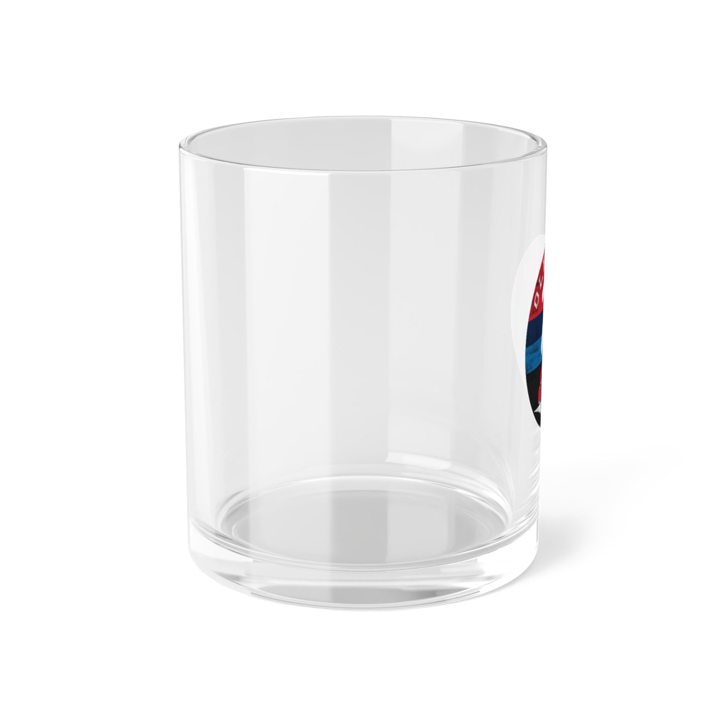 Ole Miss Rebels (Circle Logo) Bar Glass