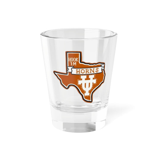 Hook'em Horns UT Shot Glass, 1.5oz