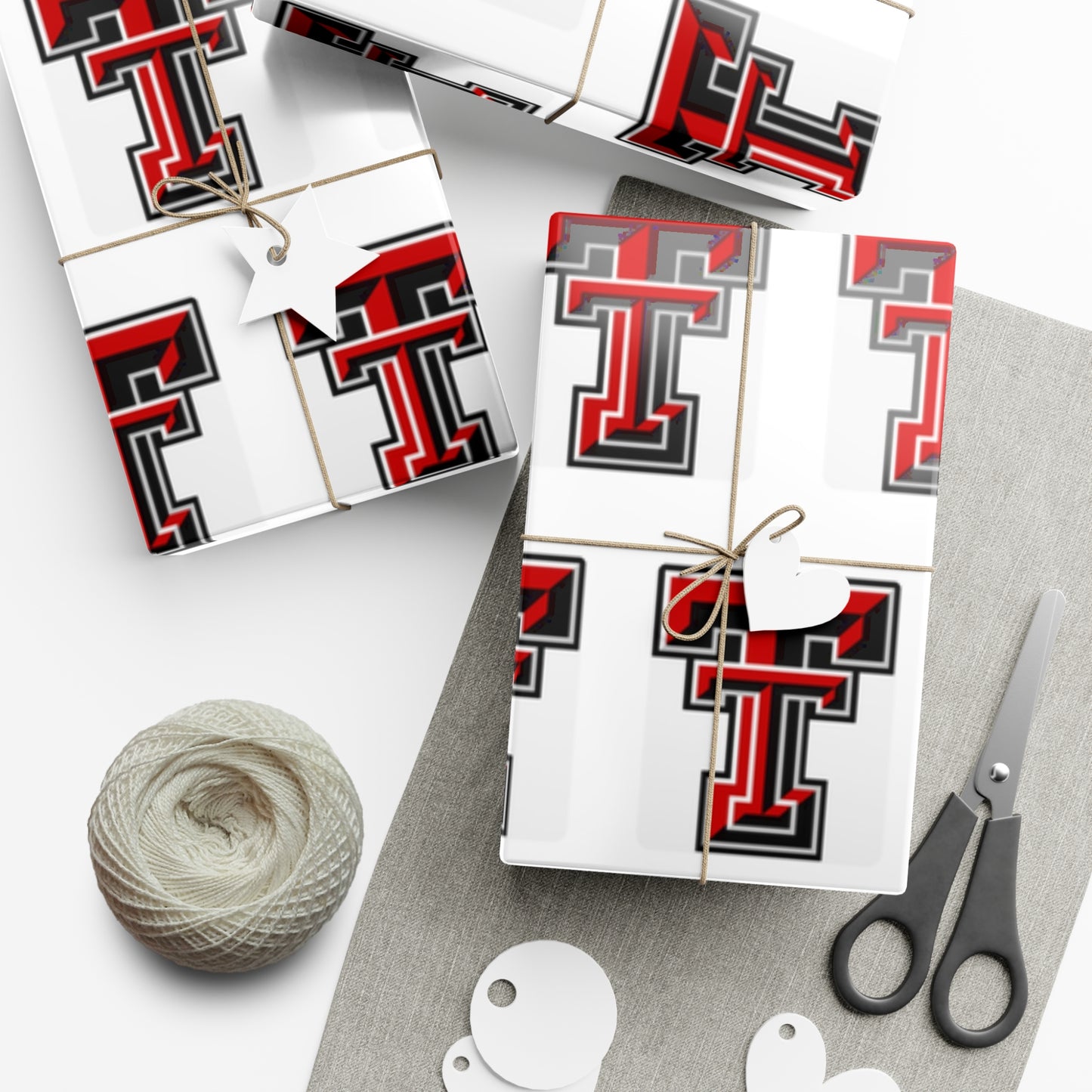 Texas Tech "T" Gift Wrap Papers