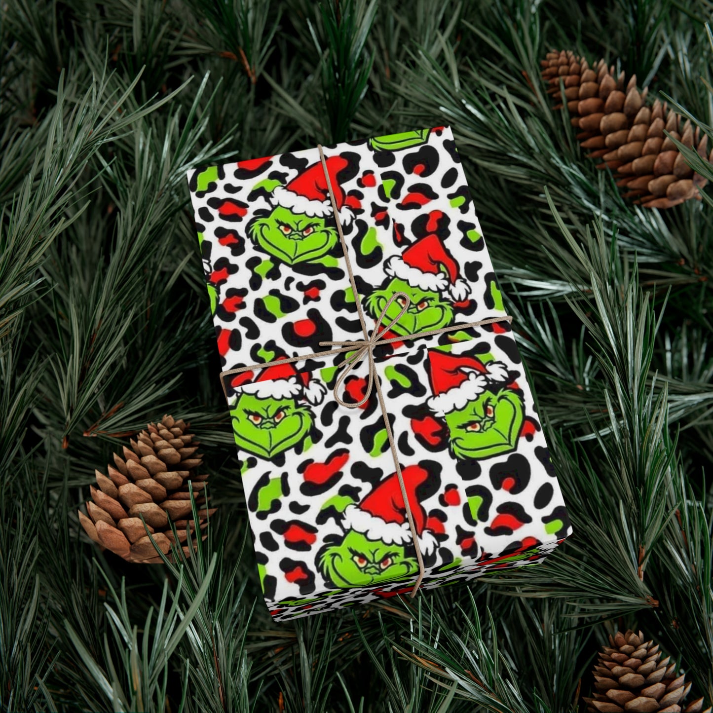 Grinch Gift Wrap Papers