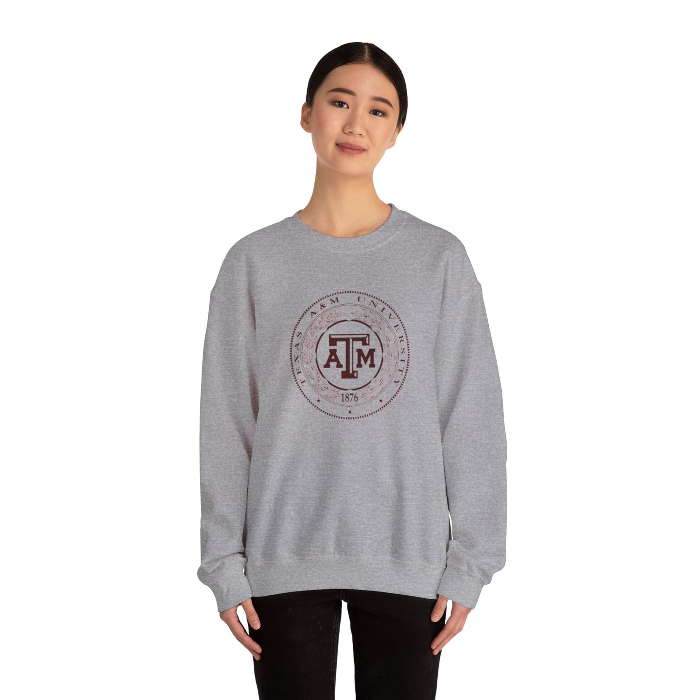 Texas A&M Seal Unisex Heavy Blend™ Crewneck Sweatshirt