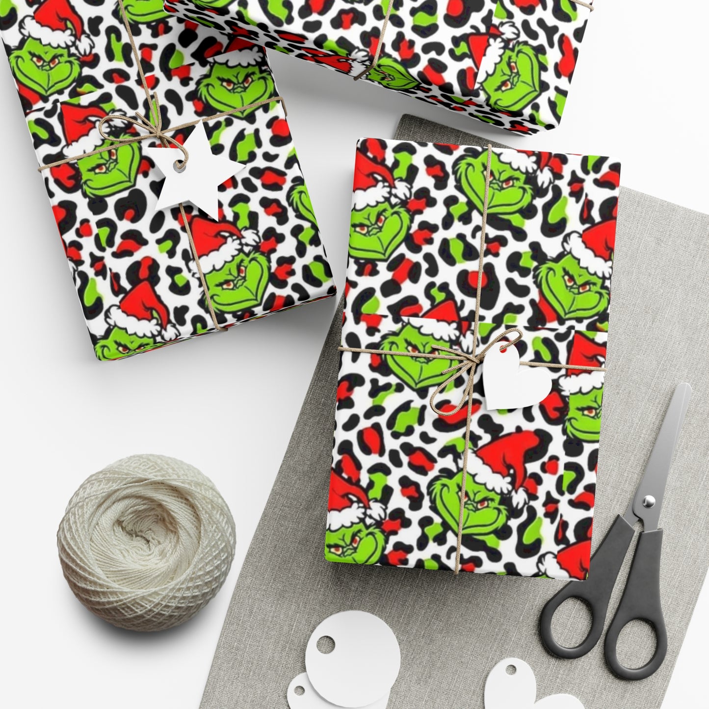 Grinch Gift Wrap Papers