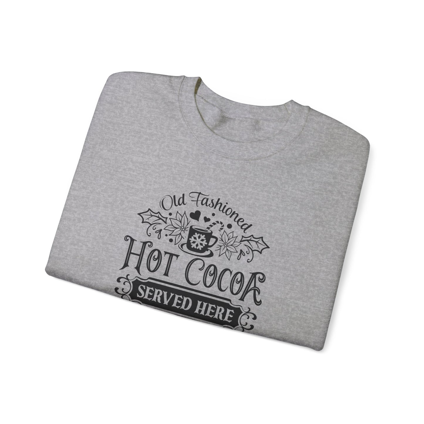 Hot Cocoa Sold Here Unisex Heavy Blend™ Crewneck Sweatshirt