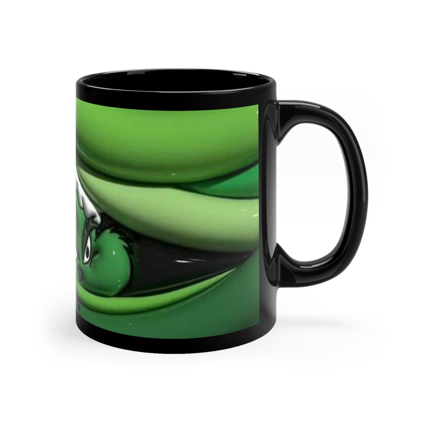 Grinch 11oz Black Mug