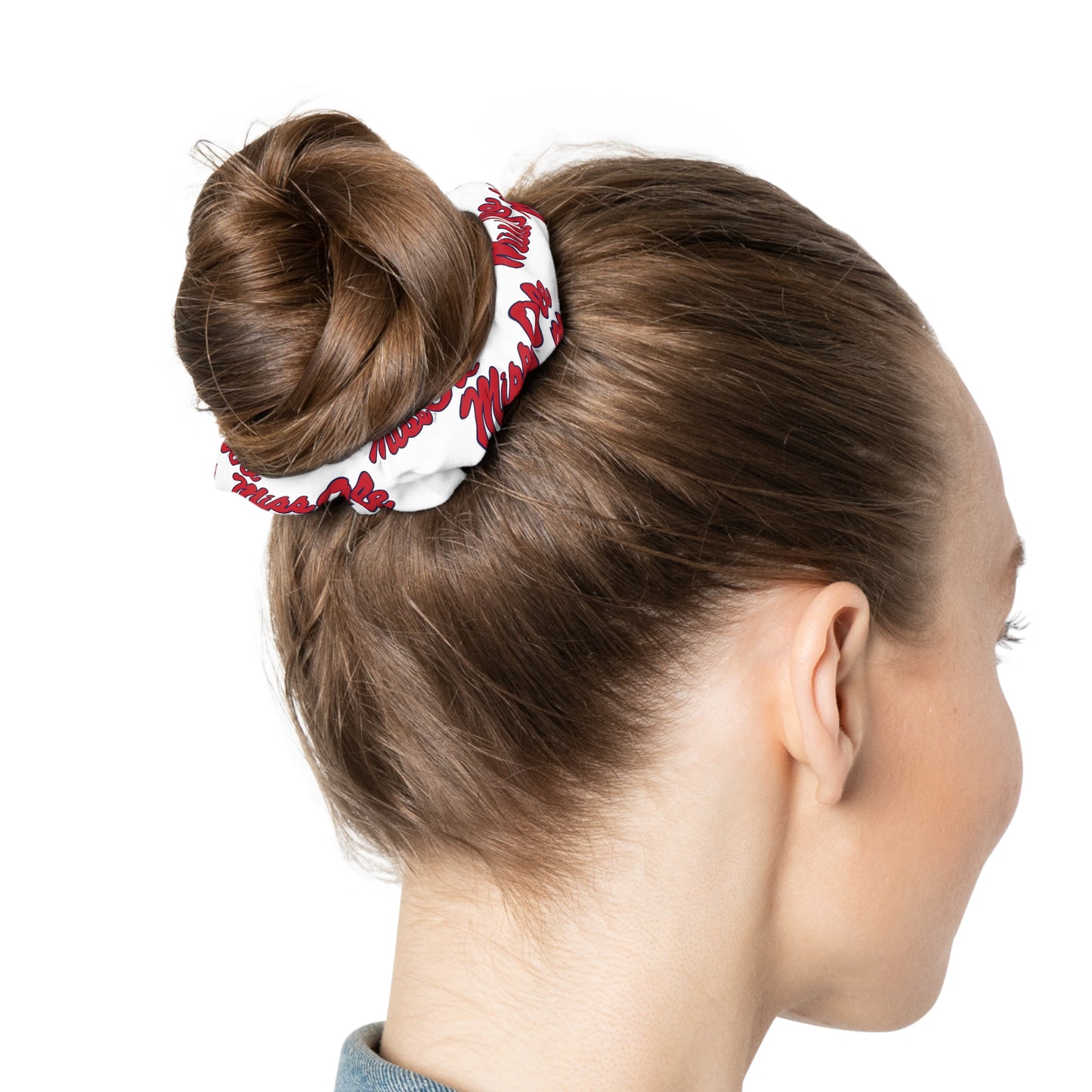Ole Miss Scrunchie