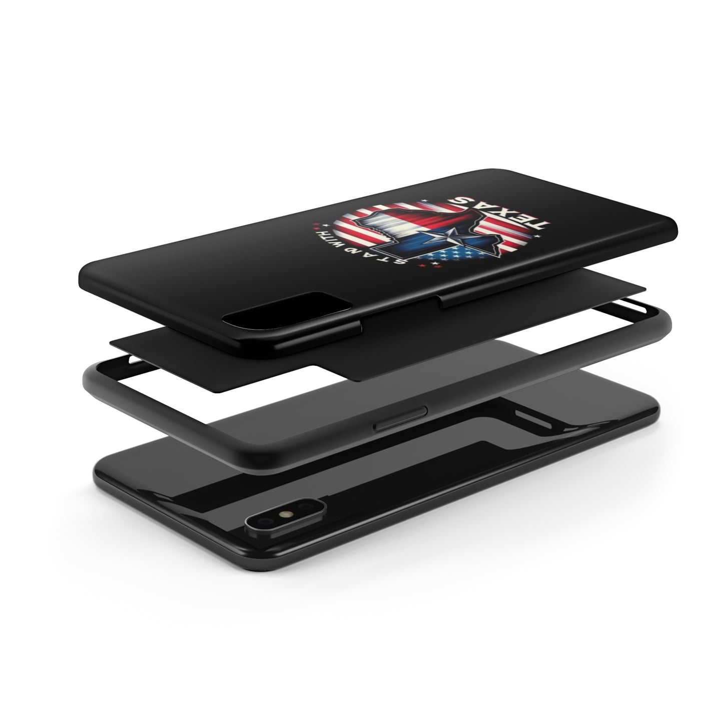 I Stand with Texas - Tough iPhone Cases