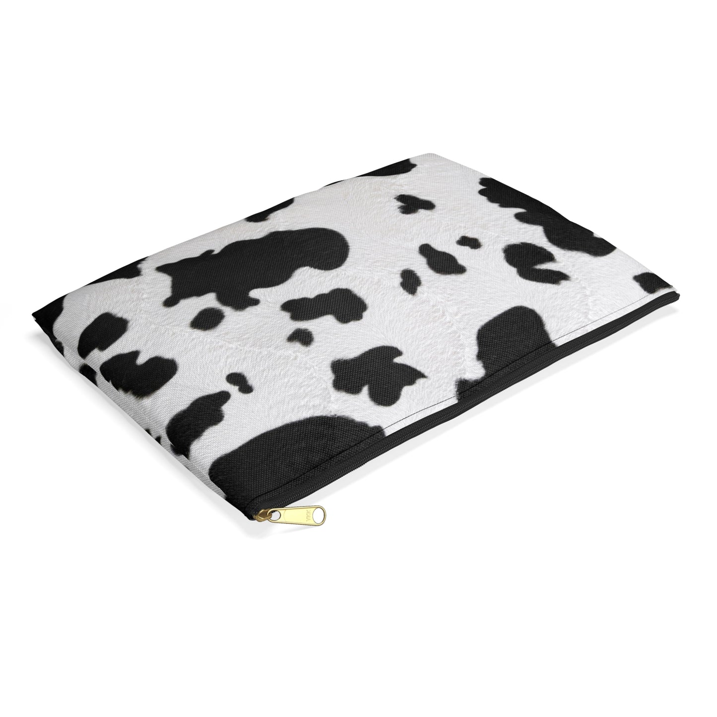 Cow Print Accessory Pouch