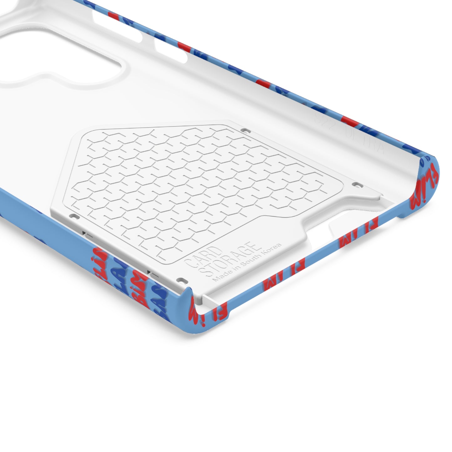 iPhone and Samsung Flim Flam Bim Bam (BLUE) Phone Case With Card Holder