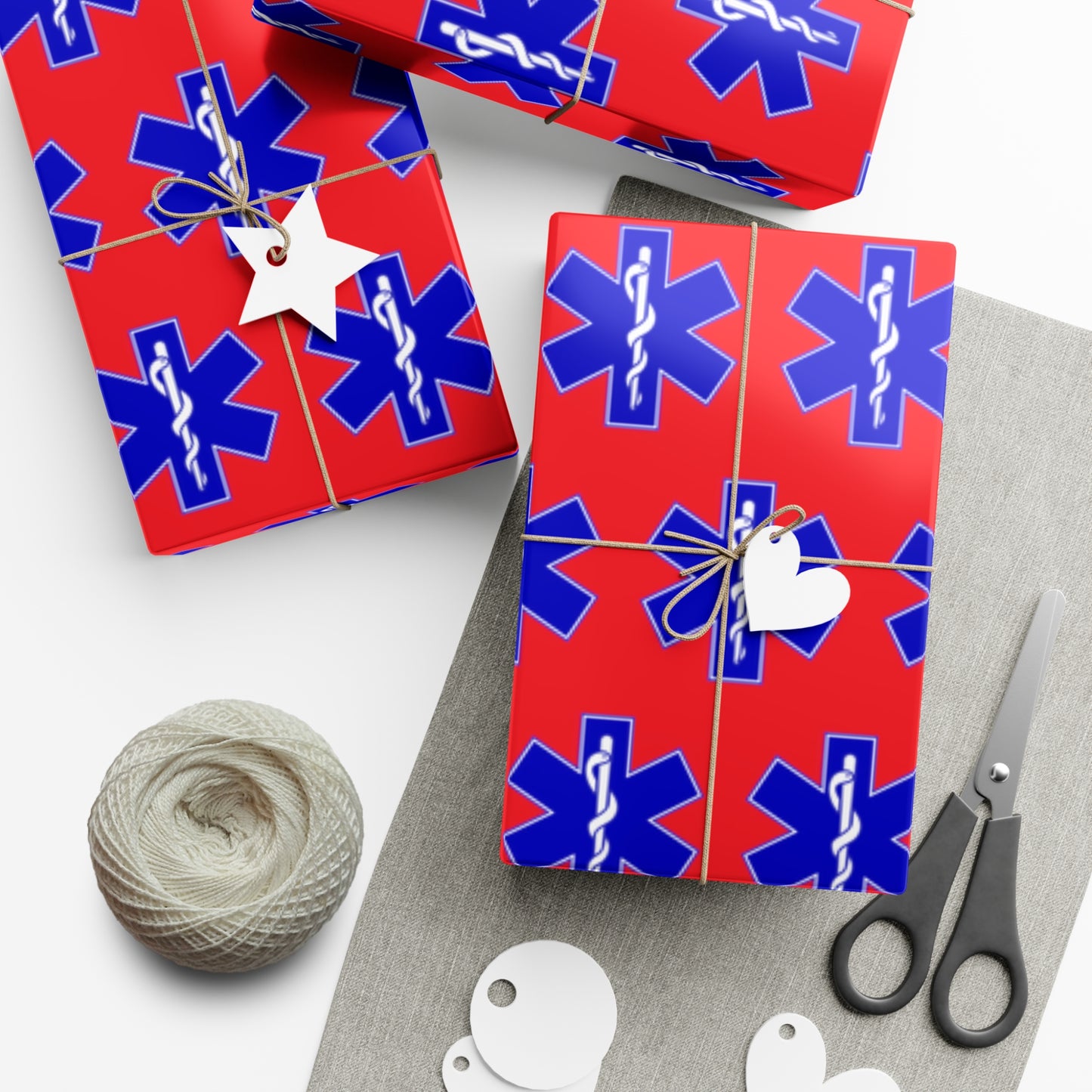 Ambulatory Gift Wrap Papers