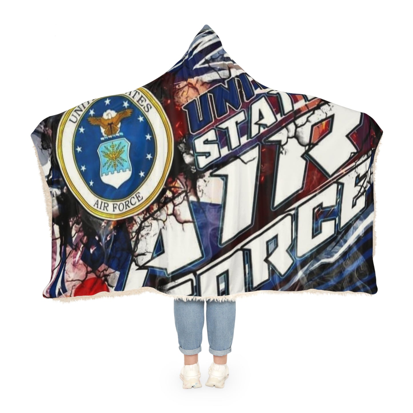 US Air Force Snuggle Blanket