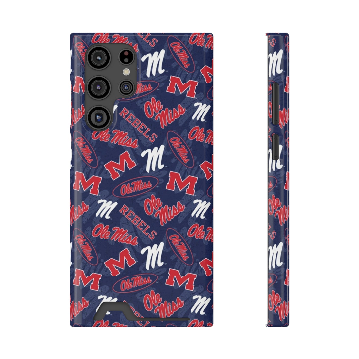 Ole Miss Phone Case With Card Holder