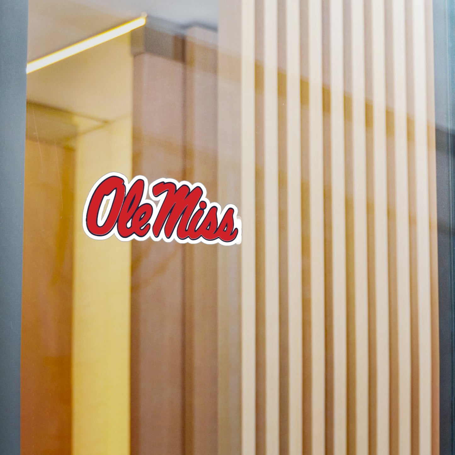 Ole Miss Kiss-Cut Vinyl Decals