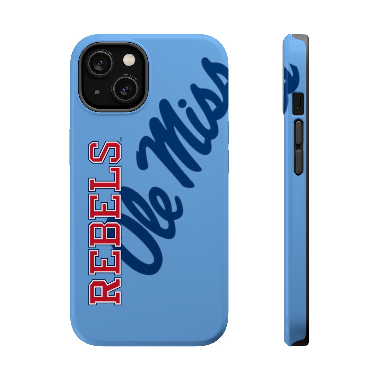 Ole Miss Rebels Iphone 14 MagSafe Tough Case (Blue)