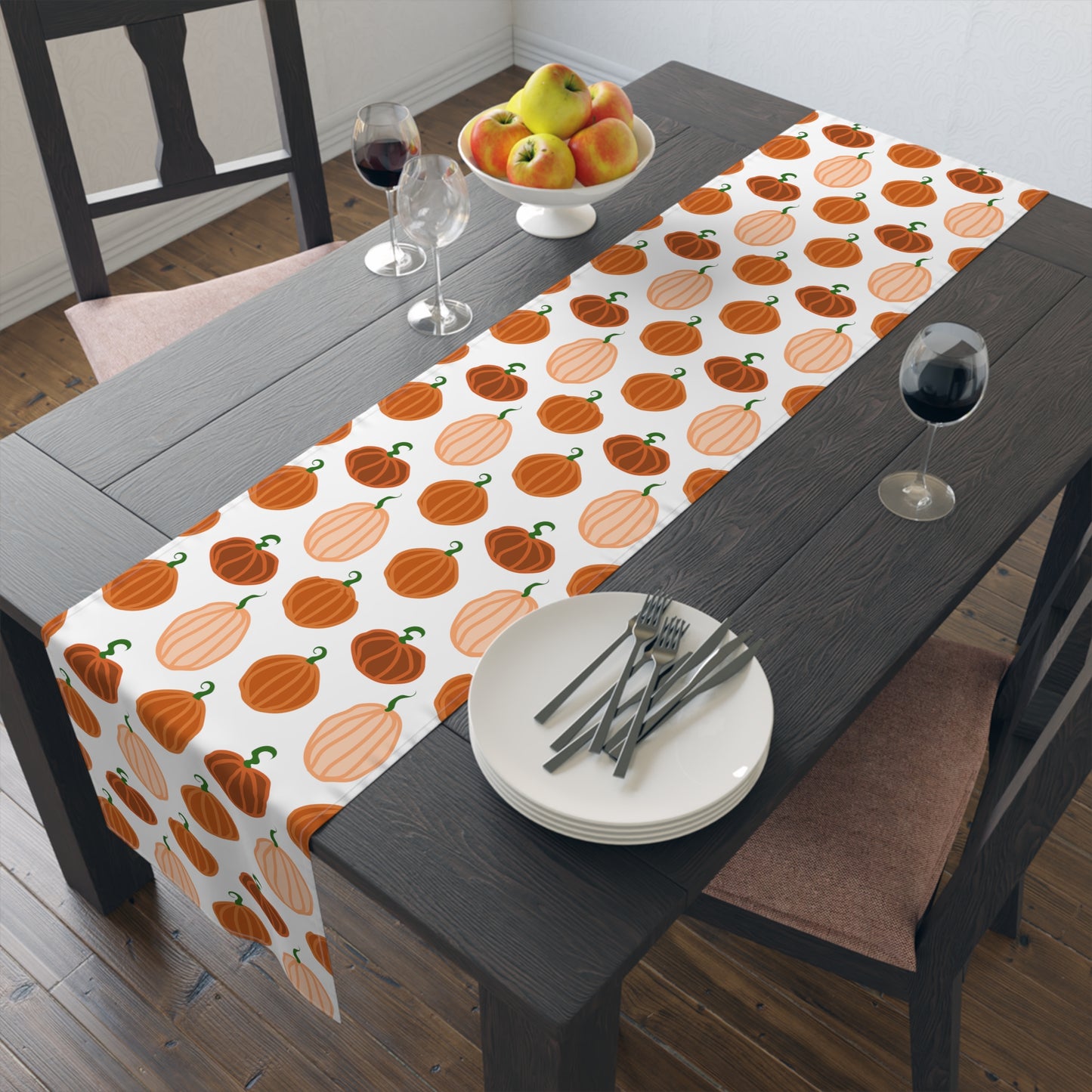 Pumpkin Table Runner (Cotton, Poly)