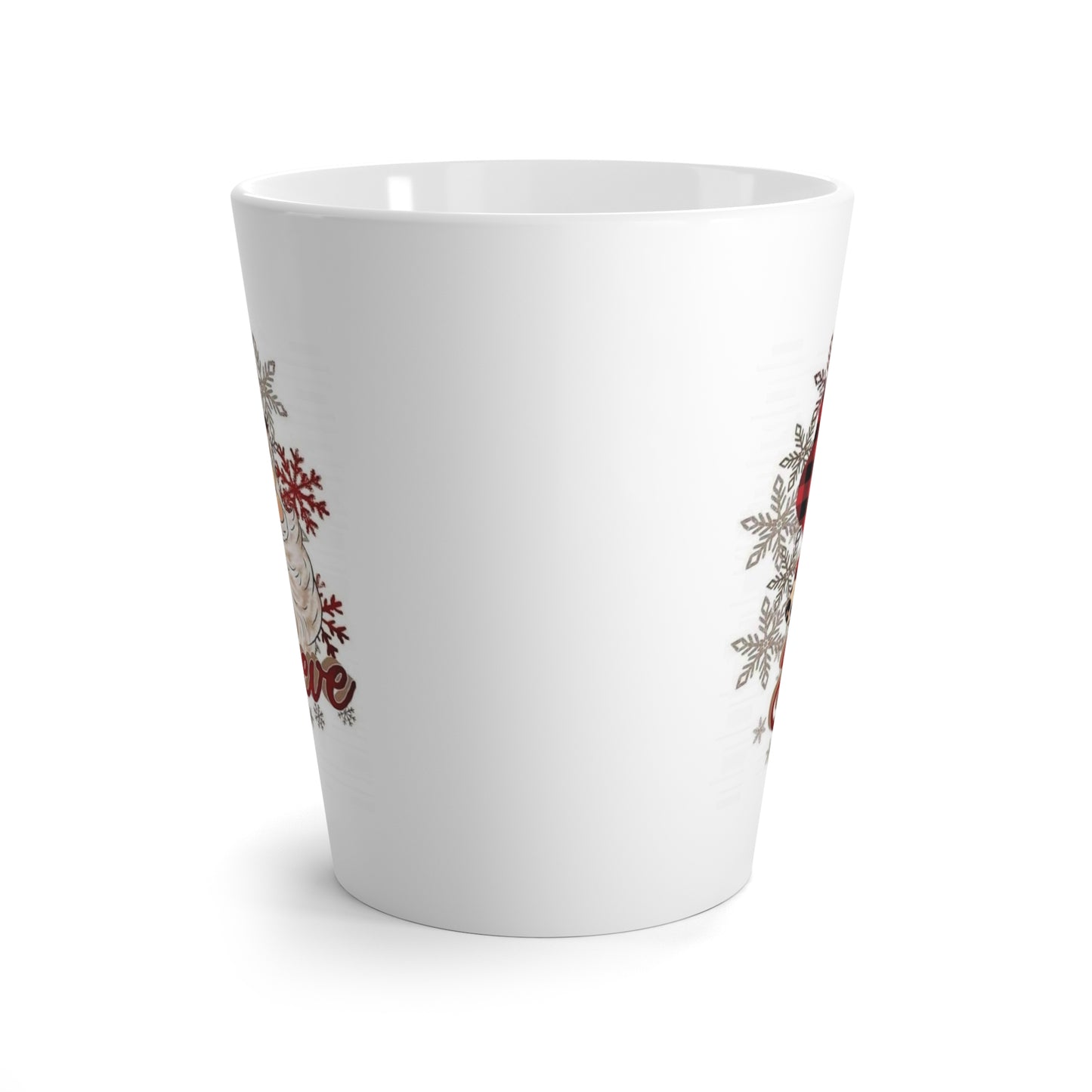 Santa Believe Latte Mug