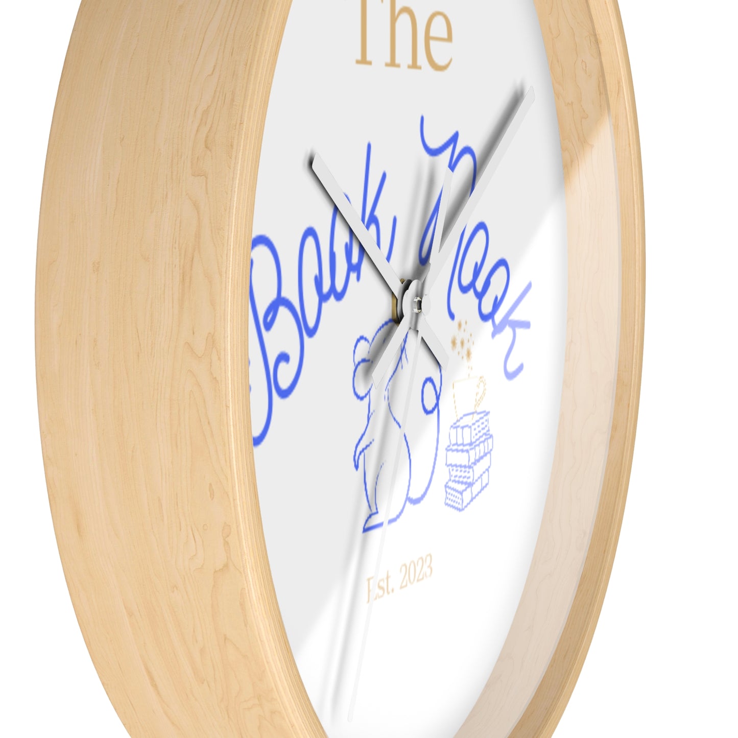 The Book Nook - Wall Clock