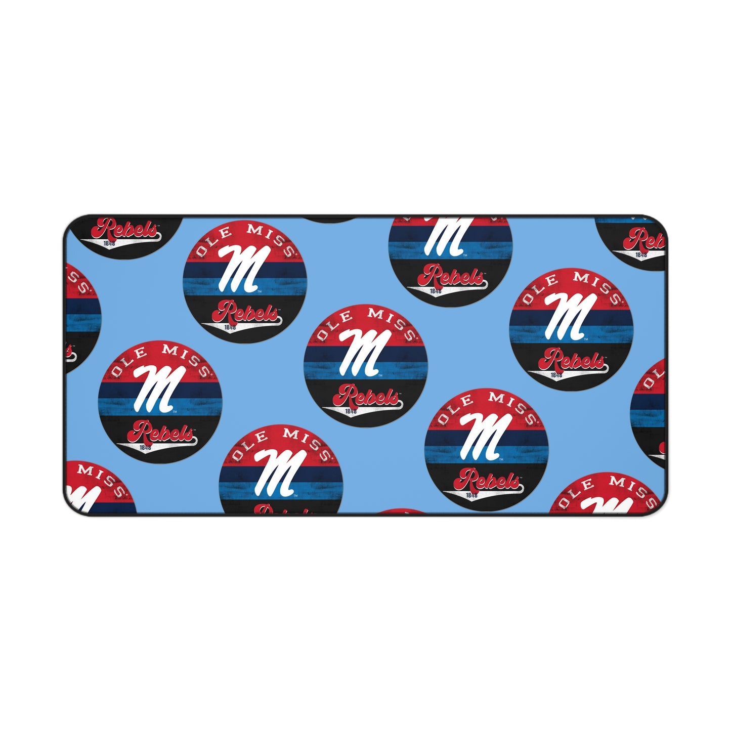 Ole Miss "M" Rebels 1848 Desk Mat