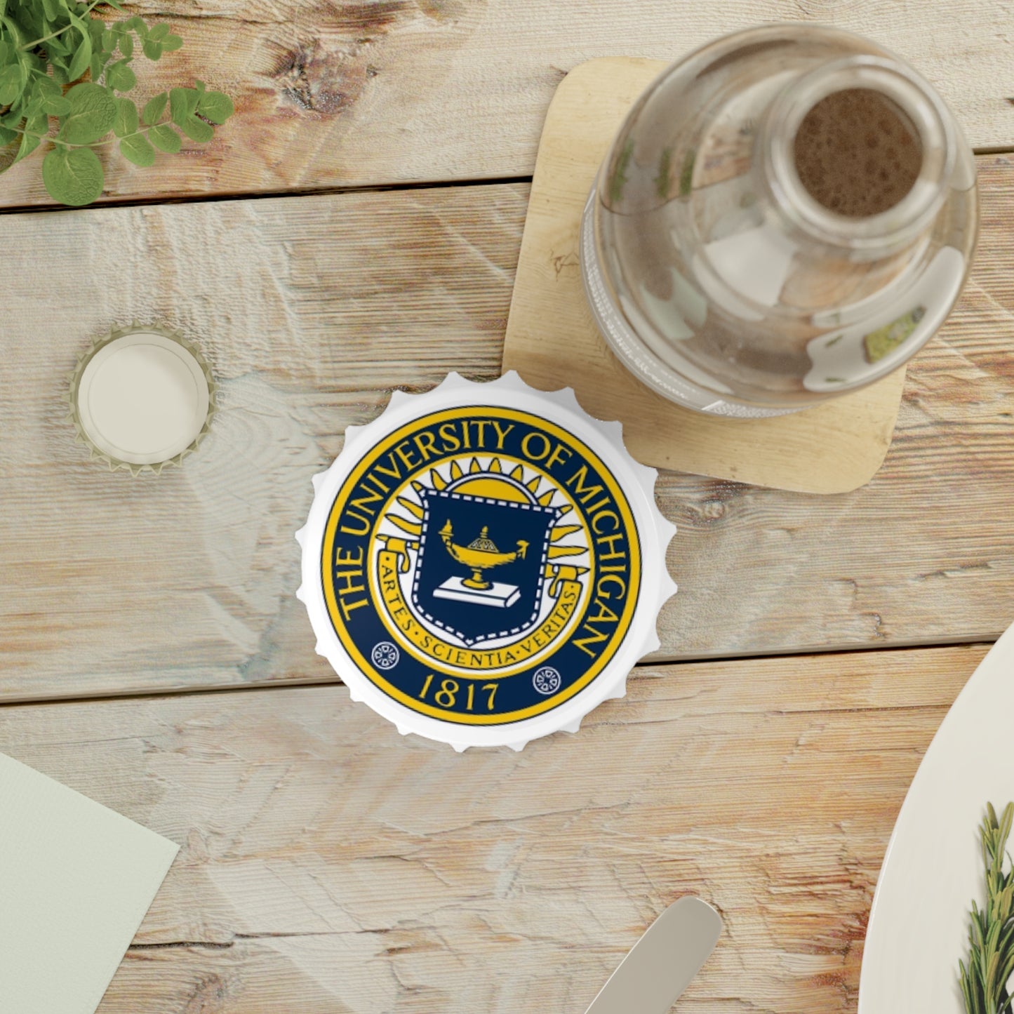 University of Michigan Seal Bottle Opener (Original)