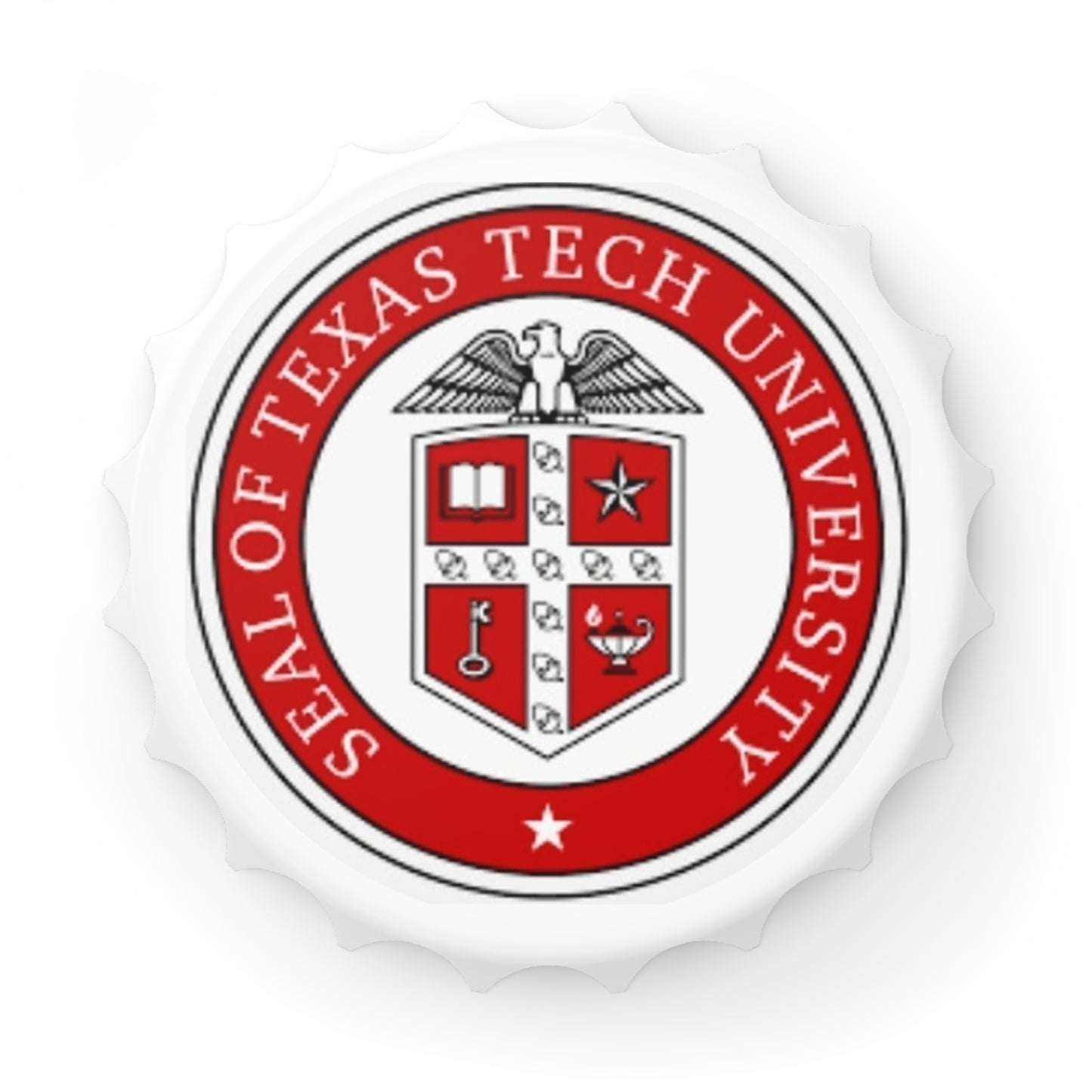 Texas Tech Seal Bottle Opener (Original)