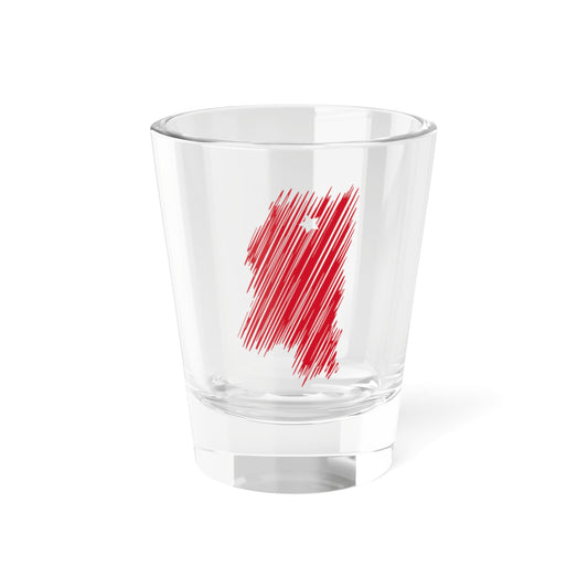 Oxford  Mississippi Shot Glass, 1.5oz