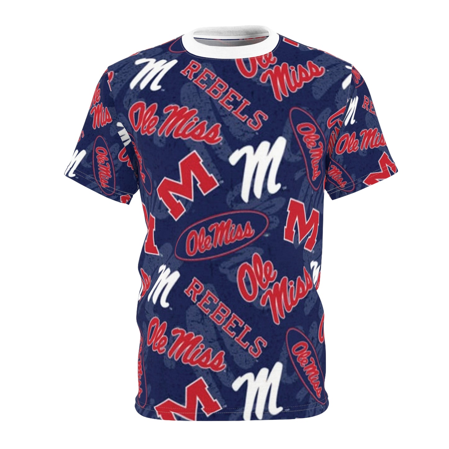 Ole Miss Unisex Cut & Sew Tee (AOP)