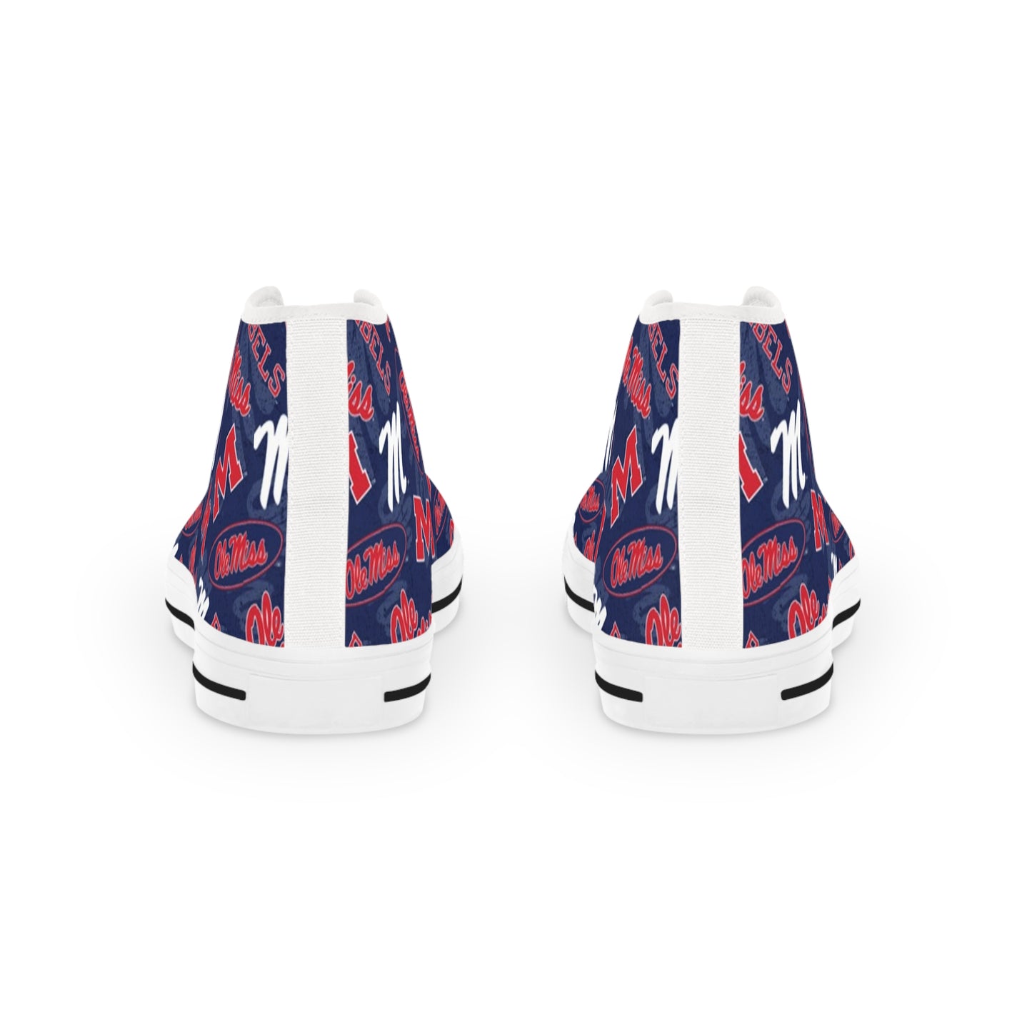 Ole Miss Men's High Top Sneakers