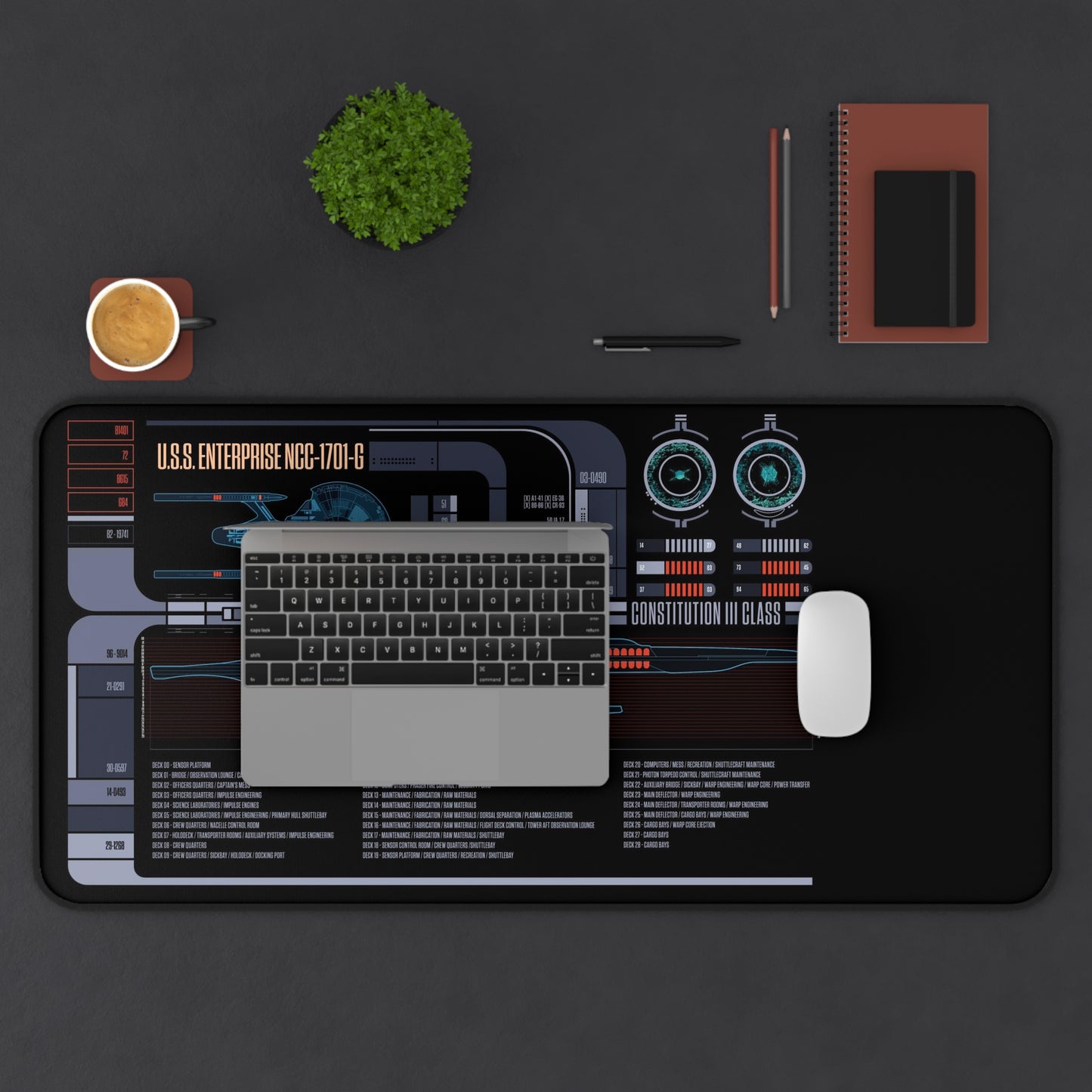 Entersprise G Desk Mat