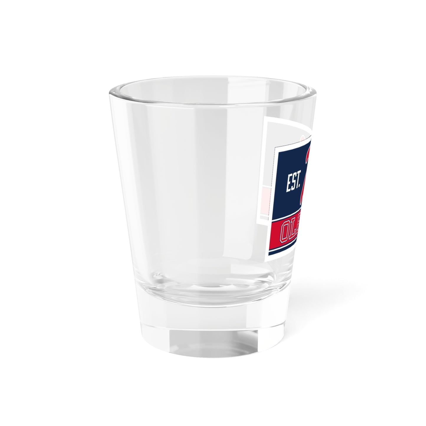 M 1848 Ole Miss Shot Glass, 1.5oz