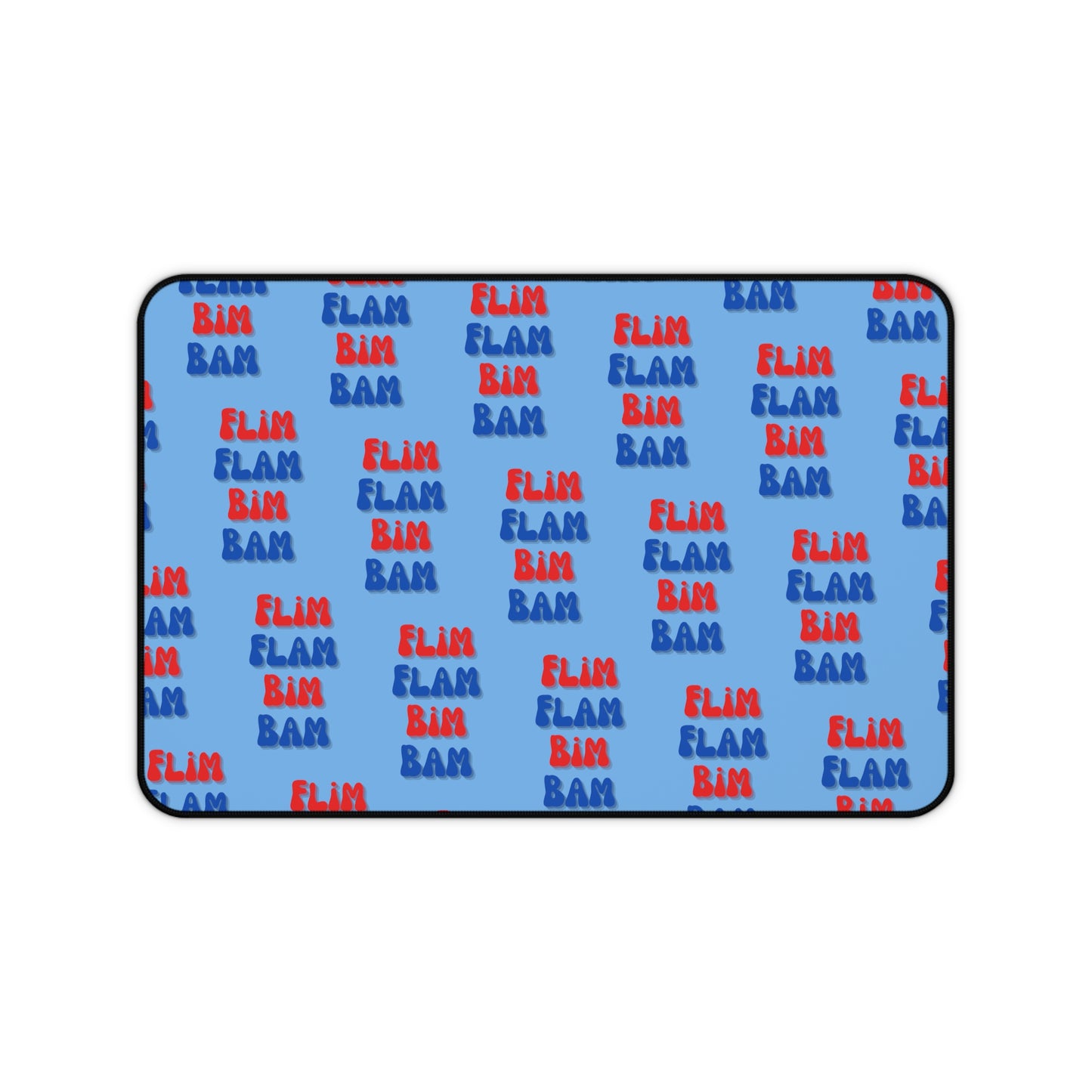 Flim Flam Bim Bam Desk Mat